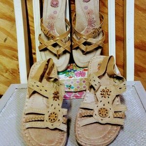 2 pr Earth Sprits Sandles